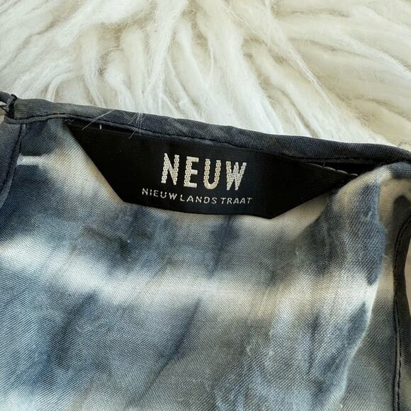 ANTHROPOLOGIE NEUW SHIBORI MAXI DRESS TIE DYE
BACK CUTOUT SIZE XS - Picture 8 of 10